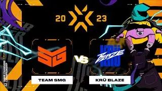Team SMG vs KR&Uuml; Blaze (Карта 2) | VALORANT GAME CHANGERS 2023