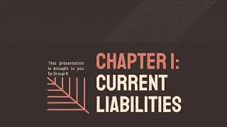Chapter 1: Current Liabilities