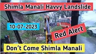Shimla Today Weather,Solan Havvy Landslide Today,Red Alert  ❌Shimla today weather@Nikhilbhaihimachal
