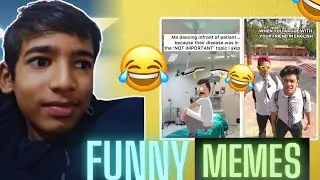 Reacting to FUNNY memes 🤣  l STUDENT 