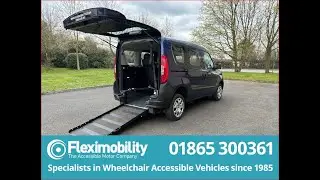 Fiat Doblo Wheelchair Accessible Vehicle YY68AVR 3 Seats