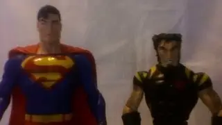 Hi, I'm a Marvel...and I'm a DC: The Wolverine and Man of Steel