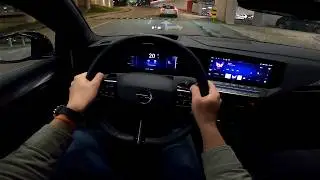2024 Opel Astra Sports Tourer [1.2 Hybrid, 136 HP] POV Night test drive CARiNIK