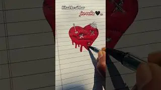 Khud ko sil kar jee raha💔🖤 #art #artist #sketch #viral #shortsfeed #painting #yt #drawing #ytshorts