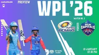 MI-W vs DC-W Preview | WPL'26 Match 3 | Probable 11 and Predictions #wpl #ipl #cricket #bcci