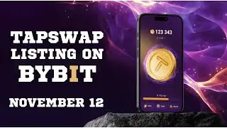 🚀 Tapswap Listing Update on Bybit  Latest Tapswap Partnership & Rewards 🚀