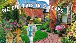 STROLL THROUGH MY HISTORICAL GARDEN: Featured on Dig Plant Water Repeat! English Cottage Style