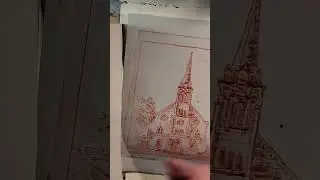 Super Short! Bira Die Cutting Press, Akua Ink, Legion Drawing paper. drypoint etching.
