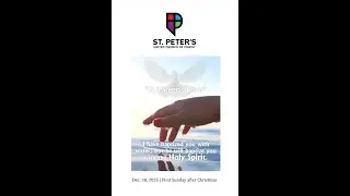 Sunday Worship at St Peter's UCC in Amherst, Ohio