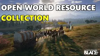 Conqueror's Blade - Collecting Resources In The Open World