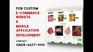 eCommerce website and mobile app development for online supermarket in Kochi - Choose My Fresh