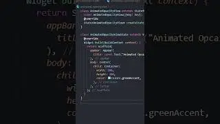 Flutter Animated Cross Fade Opacity | Flutter Animation Tutorial 