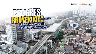 Proyek LRT Jakarta Fase 1B Velodrome - Manggarai | Februari 2026