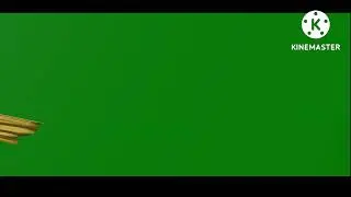 golden cloth animation on green screen
