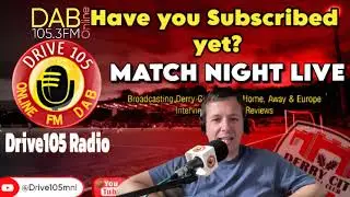 Derry City FC Women's Chelsea Sheerin chats to Drive105 Match Night Live
