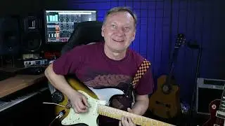 Improvisation blues, guitar Fender american deluxe stratocaster Sounds for the soul 23.02.2024