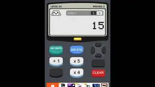 Calculator 2 The Game Level 54 Solution