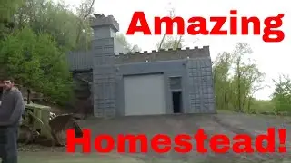 Shipping Container Castle, Andrew Camarata Hoard tour and interview!