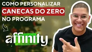 Como fazer canecas personalizadas no programa Affinity passo a passo