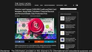 Crypto Market Shake-Up: Tether Depeg, Bitcoin $350K Prediction, and Massive Data Breach 🚨