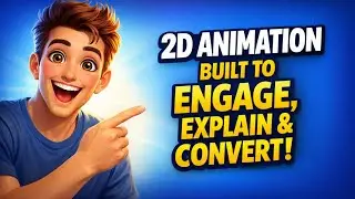Real Marketing Starts with Smart 2D Animation.