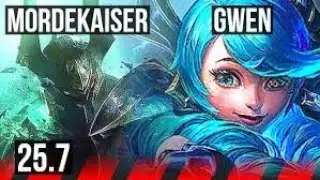 MORDEKAISER VS GWEN