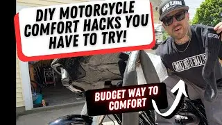 DIY Motorcycle Comfort Hacks You Have To Try!