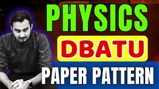 DBATU | ENGINEERING PHYSICS | PAPER PATTERN | ENGINEEIRNG FIRST YEAR | DBATU SEMESTER 1 #dbatu