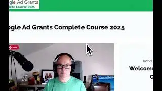 Jason King's Google Ad Grant course