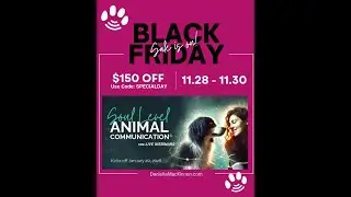 Soul Level Animal Communication 101 sale is live!