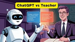 ChatGPT vs Teacher who Teaches  Better English | English Conversation with ChatGPT| Improve Speaking