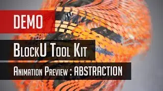 BlockU Animation Tool Kit - Abstraction. An Element 3D Preset Library.