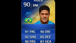 FIFA 14 TOTS HULK 90 Player Review & In Game Stats Ultimate Team