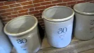 The Old Produce Antiques - Traer, IA (Red Wings Crocks)