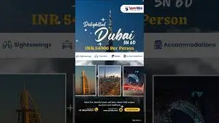 🌟 Unleash Delightful Dubai for just 54,000 per person! 🌆✨#dubaipackage #travelandrour #duabilife