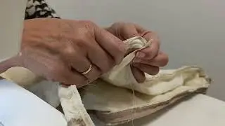 Reducir un cojín con cordoncillo | Tutorial paso a paso