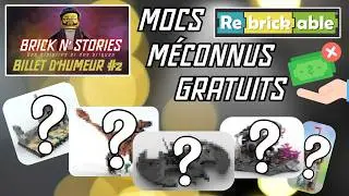 5 MOC LEGO géniaux (et méconnus) GRATUITS à découvrir sur Rebrickable !