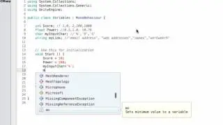 Unity C# How to use variables