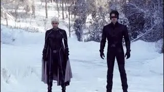 X-men(2000) : Cyclops and Storm saves Wolverine and Rogue