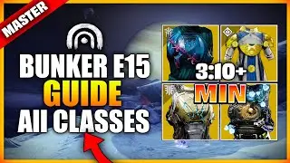 MASTER Lost sector BUNKER E15 | All Classes Guide 05/26/2024