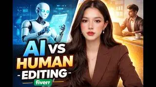 AI vs Human Editing on Fiverr | How Freelancers Boost Speed, Quality & Income