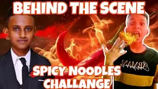 Spicy ramen CHALLANGE all behind the scenes BTS