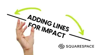 Enhance Your Squarespace Website with Custom Line Effects