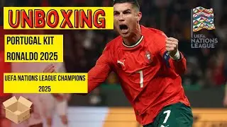 🇵🇹 PORTUGAL KIT 2025 OFICIAL | Cristiano Ronaldo #7 | UEFA Nations League Champions Jersey by Puma