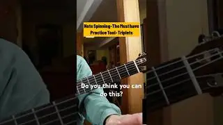 Note Spinning! The Must Do Practice Tool- Triplets #shorts