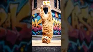 Cat Dance Video 🐯 Music Music Dance Video #trending #facts #shortsfeed #catblogger #catworld #shorts