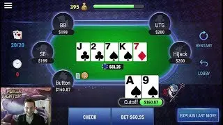 Poker Fighter Training Video - A9ss on Jc7s2cKs7d