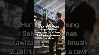 Model ZUALI leh a BIALPA tak tak tawh😂 #mizo #shorts #viral #couple #video