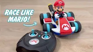 ДЕМО и обзор: Радиоуправляемая машинка Super Mario Kart &mdash; можно ли ездить на заднем колесе?