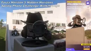 Forza Horizon 5 Hidden Horizons &ndash; Spring Photo Challenge #Followingtracks Walkthrough FH5